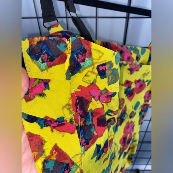 Rachel Roy Garden Party Drop Waist Sleeveless Floral Dress NWT - Picture 5 of 8